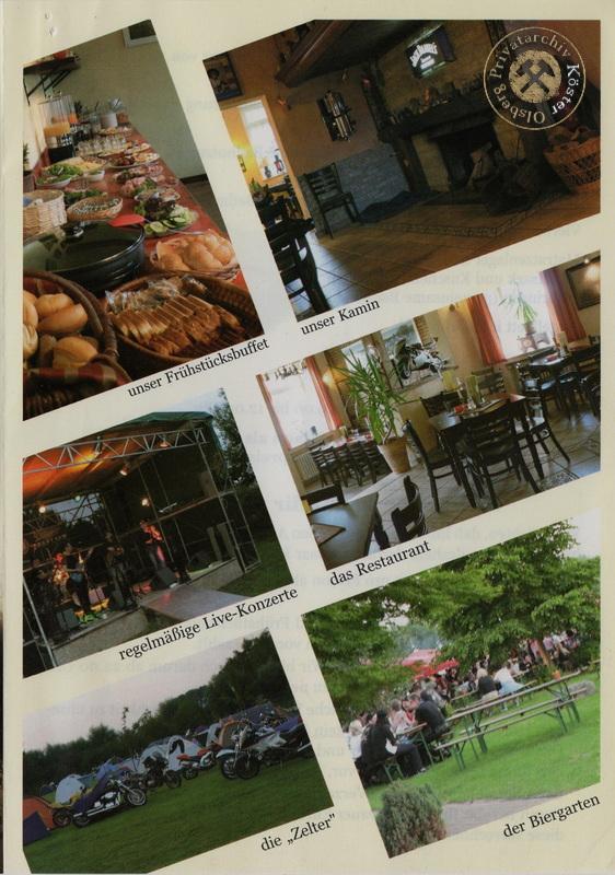 Eine Collage aus fünf Fotos, die verschiedene Bereiche und Angebote der Biker's Farm zeigen:

Frühstücksbuffet: Ein reichhaltig gedeckter Tisch mit einer Auswahl an Brötchen, Aufschnitt, Käse, Obst, Eiern und weiteren Frühstücksspezialitäten.
Kaminbereich: Ein gemütlicher Innenraum mit rustikalem Kamin, Holzmöbeln und einer warmen Atmosphäre.
Restaurant: Ein einladend gestalteter Gastraum mit Tischen, Stühlen und Pflanzen, der zum Verweilen einlädt.
Live-Konzerte: Eine Bühne im Außenbereich, auf der regelmäßig Live-Konzerte stattfinden, mit Besuchern, die das Konzert genießen.
Biergarten und Zeltbereich: Ein großer, grüner Biergarten mit Sitzgelegenheiten unter Bäumen sowie ein Zelt, in dem sich Besucher aufhalten. Im Hintergrund sind Motorräder geparkt, was auf die Biker-freundliche Atmosphäre hinweist.
Die Collage vermittelt einen Eindruck von der vielfältigen Nutzung der Biker's Farm als Ort für Gastronomie, Unterhaltung und Geselligkeit in entspannter Atmosphäre.